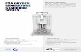 Oxywise oxygen generators, STANDARD series