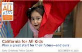 California for All Kids