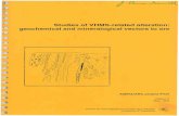 Studies of VHMS-relatedalteration: geochemical and ...