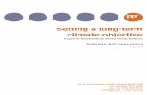 Setting a long term climate objective - IPPR