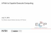 A Path to Capable Exascale Computing