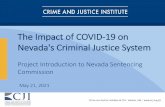The Impact of COVID -19 on Nevada's Criminal Justice System