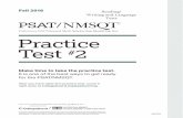 Practice Test 2 - Focus on Learning