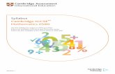 Syllabus Cambridge IGCSE Mathematics 0580 - Past Papers
