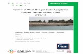 Review of West Bengal State Adaptation Policies, Indian ...