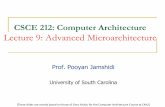 CSCE 212: Computer Architecture Lecture 9: Advanced ...