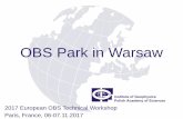 OBS Park in Warsaw - IPGP