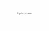 Hydropower - University of Colorado Boulder