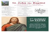 SEVENTH SUNDAY OF LENT AY St John the Baptist
