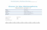 Gases in the Atmosphere