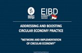 ADDRESSING AND BOOSTING CIRCULAR ECONOMY PRACTICE