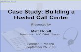 Case Study: Building a Hosted Call Center