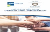 2020 to 2022 Lake County Community Health Improvement Plan