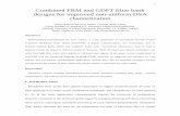 Combined FRM and GDFT filter bank designs for improved non ...