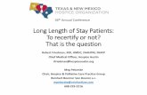 Long Length of Stay Patients: To recertify or not? That is ...