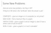 Some New Problems