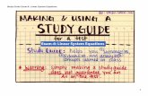 Study Guide Exam-6: Linear System Equations