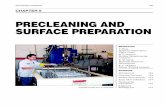 PRECLEANING AND SURFACE PREPARATION