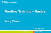 Roofing Training - Basics