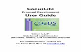 CoeusLite 4.4.1 user guide - UC