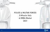 POLICE & MILITAR FORCES 2-Wheeler Italy & EMEA Market 2021