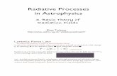 Radiative Processes Lorentz Force Lawin Astrophysics