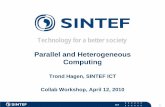 Technology for a better society - SINTEF