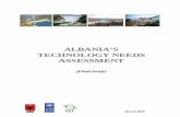 ALBANIA’S TECHNOLOGY NEEDS ASSESSMENT