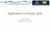 Application of Radar QPE - thamesrevival.ca