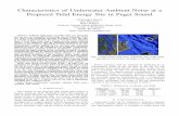 Characteristics of Underwater Ambient Noise at a Proposed ...