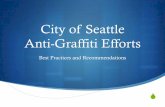 City of Seattle Anti-Graffiti Efforts