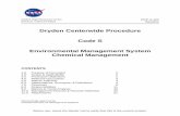 Dryden Centerwide Procedure Code S Environmental Management System