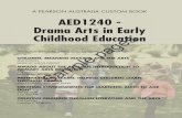 Drama Arts in Early Childhood Education