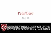 Week 10 Peds/Gero