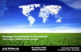 Foreign Investment in Farmland - Europa