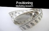 3-1-1 marketing research [positioning]