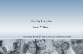 Facility Location - courses.ie.bilkent.edu.tr