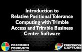 Introduction to Relative Positional Tolerance Computing ...