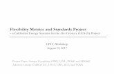 Flexibility Metrics and Standards Project