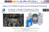 Status of JT-60SA Project and its Research Planning
