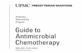 Antibiotic Stewardship Program Guide to Antimicrobial ...