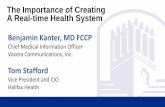 The Importance of Creating A Real-time Health System ...