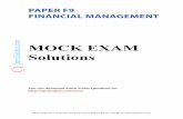 MOCK EXAM Solutions - Your.org