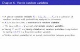 Chapter 5. Vector random variables