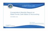 Comptroller's Monthly Report on State Funds Cash Basis of ...