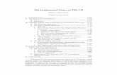 The Fundamental Nature of Title VII