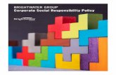 Corporate Social Responsibility Policy - BRIGHTWATER GROUP