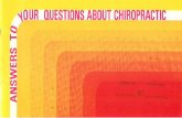 Answers to Your Questions about Chiropractic