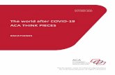The world after COVID-19 ACA THINK PIECES