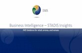 Business Intelligence –STADIS Insights
